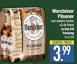 Aktuelle Warsteiner Angebote bei E center in Augsburg Aktuelles Pilsener Angebot bei E center in Augsburg ab 3,99 €