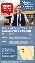 REWE Prospekt "Dein Markt" für Hannover, 20 Seiten, 03.03.2025 - 08.03.2025