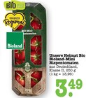 Unsere Heimat Bio Bioland-Mini Rispentomaten Angebote von Bioland bei E center Baden-Baden für 3,49 €
