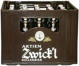Aktuelles Aktien Zwick’l Kellerbier Angebot bei REWE in Fürth ab 13,99 €