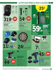 Casquette en promo dans le catalogue E.Leclerc à la page 3