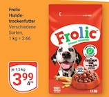 Hunde-Trockenfutter im Angebot bei GLOBUS in Bad Kreuznach Hunde-Trockenfutter Angebote von Frolic bei GLOBUS Bad Kreuznach für 3,99 €