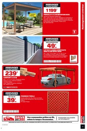 Pergola Angebote im Prospekt "PRIX DÉPÔT FOIRE AUX MATÉRIAUX" von Brico Dépôt Pergola Angebote im Prospekt "PRIX DÉPÔT FOIRE AUX MATÉRIAUX" von Brico Dépôt auf Seite 13