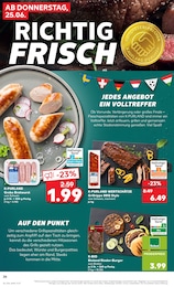 Kaufland Bratwurst im Prospekt 