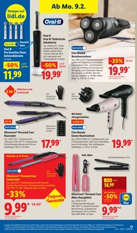 Rasierer im Lidl Prospekt "LIDL LOHNT SICH" mit 70 Seiten (Heilbronn)