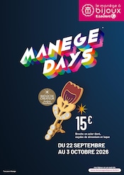 Promos Oreiller dans le catalogue "MANEGE DAYS" de E.Leclerc Oreiller en promo dans le catalogue E.Leclerc à la page 1