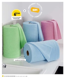 Prix et réduction Chiffon Microfibre dans le prospectus Gifi en cours Offre Chiffon Microfibre dans le catalogue Gifi du moment à la page 21