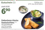 Gebackene Alaska Seelachsfilets im Angebot bei mömax in Langenhagen Gebackene Alaska Seelachsfilets Angebote bei mömax Langenhagen für 6,90 €