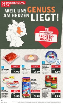Hackfleisch im Kaufland Prospekt "KNÜLLER" mit 70 Seiten (Halle (Saale))