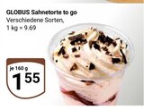 Sahnetorte to go im Angebot bei GLOBUS in Neunkirchen Sahnetorte to go Angebote von Globus bei GLOBUS Neunkirchen für 1,55 €