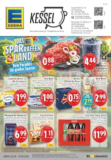 Aktueller EDEKA Prospekt "Aktuelle Angebote" Seite 1 von 24 Seiten für Oberhausen
