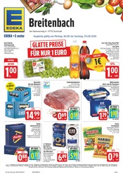 E center Supermarkt Prospekt der aktuellen Woche mit 38 Seiten, gültig von 24.08.2026 bis 29.08.2026, in Zellingen und Umgebung Aktueller E center Supermarkt Prospekt in Zellingen und Umgebung, "Wir lieben Lebensmittel!" mit 38 Seiten, 24.08.2026 - 29.08.2026