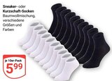 Sneaker-Socken im Angebot bei GLOBUS in Weimar Sneaker-Socken Angebote bei GLOBUS Weimar für 5,99 €