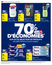 Promos Dentifrice dans le catalogue "La beauté SANS MODÉRATION" de Carrefour à la page 8 Promos Dentifrice dans le catalogue "La beauté SANS MODÉRATION" de Carrefour à la page 8