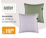 Kissenhülle Angebote von SCHÖNER WOHNEN KOLLEKTION bei Opti-Wohnwelt Eisenach für 19,99 €