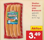 Aktuelle Bratwurst Angebote bei Netto Marken-Discount in Hannover Aktuelles Stadion Krakauer oder Bratwurst Angebot bei Netto Marken-Discount in Hannover ab 3,49 €