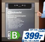 expert Weißenburg - Unterbau-Geschirrspüler BOUD651AX Angebot im Prospekt Unterbau-Geschirrspüler BOUD651AX bei expert im Weißenburg Prospekt für 399,00 €