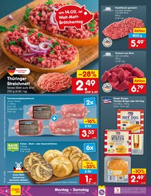 Wurst im Netto Marken-Discount Prospekt "Aktuelle Angebote" mit 58 Seiten (Erfurt)
