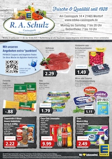Aktueller EDEKA Prospekt "Top Angebote" Seite 1 von 8 Seiten für Wentorf