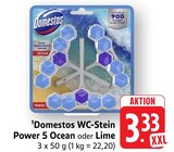 WC-Stein Power 5 Ocean Angebote von Domestos bei E center Stuttgart für 3,33 €