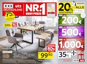 Tisch im XXXLutz Prospekt in Salzgitter Aktueller XXXLutz Prospekt mit Tisch, "NR. 1 BEIM PREIS", Seite 1