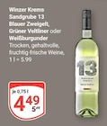 Sandgrube 13 Blauer Zweigelt, Grüner Veltliner oder Weißburgunder Angebot in Bobenheim-Roxheim Sandgrube 13 Blauer Zweigelt, Grüner Veltliner oder Weißburgunder im aktuellen Prospekt bei GLOBUS in Bobenheim-Roxheim