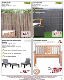 Gartenbank Angebot & Preis im aktuellen POCO Prospekt Gartenbank Angebot im aktuellen POCO Prospekt auf Seite 5