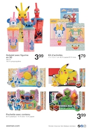 Prix et réduction Jouets dans le prospectus Zeeman en cours Offre Jouets dans le catalogue Zeeman du moment à la page 6