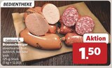 Braunschweiger von Goldmarie für 1,50 € bei combi im Angebot Braunschweiger von Goldmarie im aktuellen combi Prospekt