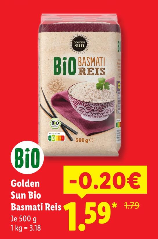 Bio Basmati Reis