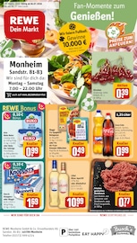 Fleisch im REWE Prospekt in Langenfeld Aktueller REWE Prospekt mit Fleisch, "Dein Markt", Seite 1