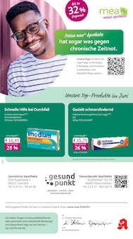Aktueller mea - meine apotheke Prospekt (Ahaus, 4 Seiten zum blättern mea - meine apotheke Prospekt Unsere Juni-Angebote mit 4 Seiten