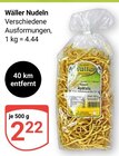 Aktuelles Wäller Nudeln Angebot bei GLOBUS in Siegen (Universitätsstadt) ab 2,22 €
