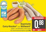 Bayerische Curry-Knacker  im aktuellen EDEKA Prospekt für 0,88 €