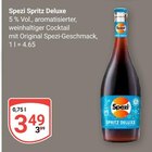 Spritz Deluxe im Angebot bei GLOBUS in Oberhausen Spritz Deluxe Angebote von Spezi bei GLOBUS Oberhausen für 3,49 €