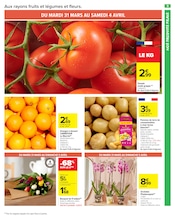 Promos Tomate dans le catalogue "Carrefour Market" de Carrefour Market Tomate en promo dans le catalogue Carrefour Market à la page 11