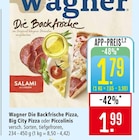 Die Backfrische Pizza Angebote von Wagner bei Marktkauf Ulm für 1,79 €