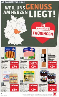 Schweinefleisch im aktuellen Kaufland Prospekt (Jena) Schweinefleisch im Kaufland Prospekt "Hier bin ich richtig" mit 75 Seiten (Jena)