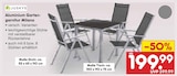 Aluminium Gartengarnitur Milano im Netto Marken-Discount Prospekt Aluminium Gartengarnitur Milano von Juskys im aktuellen Netto Marken-Discount Prospekt für 199,99 €