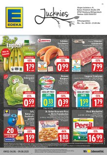 Aktueller EDEKA Prospekt "Aktuelle Angebote" Seite 1 von 24 Seiten für Duisburg