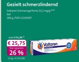 Schmerzgel forte 23,2 mg/g im aktuellen Prospekt bei mea - meine apotheke in Bernsdorf