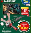 Meuleuse d'angle - PARKSIDE en promo chez Lidl Toulon à 19,99 €