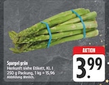Spargel grün Angebote bei EDEKA Gera für 3,99 €