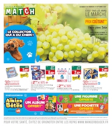 Prospectus Supermarchés Match à Liffol-le-Grand, "C'est tous les jours le marché", 16 pages, 10/09/2024 - 22/09/2024