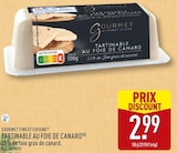 Tartinable au foie de canard - Gourmet Finest Cuisine - Aldi Tartinable au foie de canard - Gourmet Finest Cuisine à 2,99 € dans le catalogue Aldi