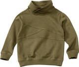 Sweatshirt mit Kragen, grün, Gr. 122 bei dm-drogerie markt im Prospekt "" für 12,90 €