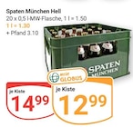 Hell im Angebot bei GLOBUS in Erlangen Hell Angebote von Spaten München bei GLOBUS Erlangen für 12,99 €