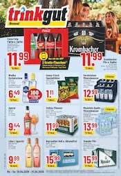 Aktueller Trinkgut Prospekt mit Bier, "Aktuelle Angebote", Seite 1