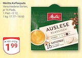Kaffeepads Angebote von Melitta bei GLOBUS Bad Kreuznach für 1,99 €