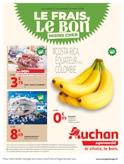 Prospectus Supermarchés Auchan Supermarché en cours à Habère-Poche et alentours, "LE FRAIS, LE BON MOINS CHER", 8 pages, 17/03/2026 - 23/03/2026 Catalogue Supermarchés Auchan Supermarché en cours à Habère-Poche et alentours, "LE FRAIS, LE BON MOINS CHER", 8 pages, 17/03/2026 - 23/03/2026